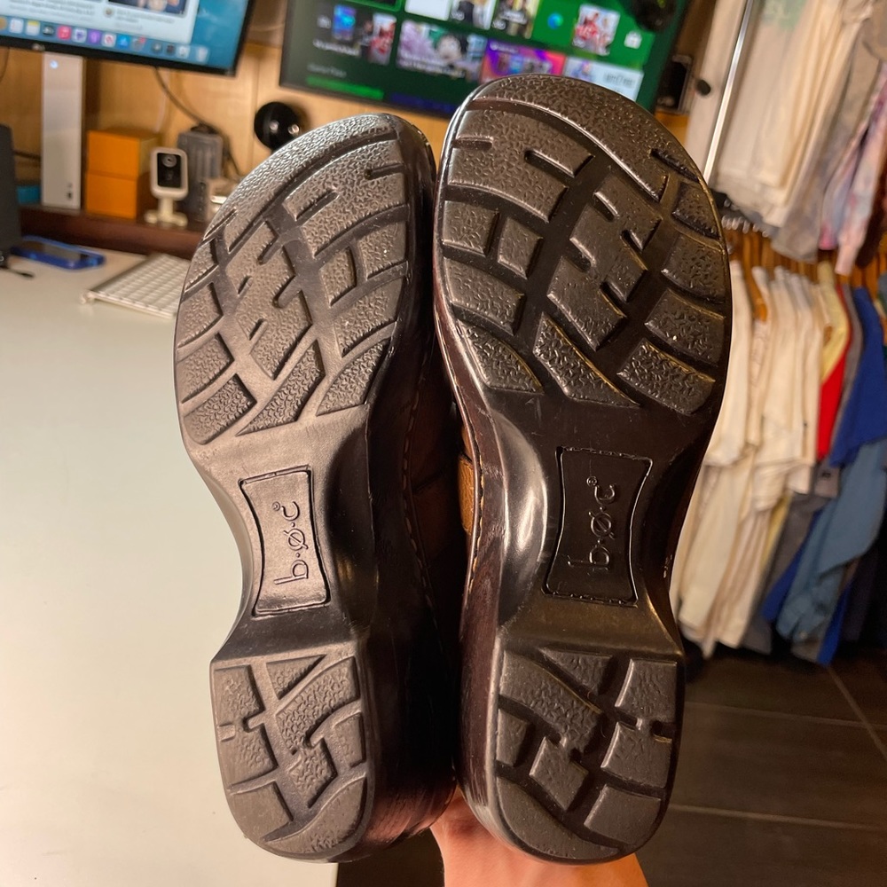 Brown B.O.C Clog Mule Size 7 - image 4